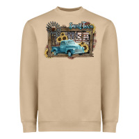 Mushroom Small town USA truck 4th of july Heavyweight Sweatshirt - HowdyJamesFarm