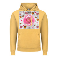 Vintage Mustard cafecito y chisme Vintage Hoodie - Artiststas