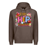 Coffee Easter Day One hip Teacher Premium Hoodie - OliviaCreatesArt