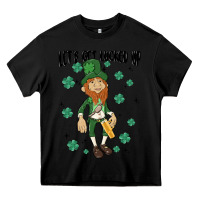 Black let's get lucked up Heavy Core Tee - MaliasSmallBusiness