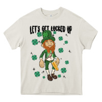 Cream let's get lucked up Heavy Core Tee - MaliasSmallBusiness