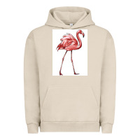 Pigment French Oak Pink Flamingo Urban Hoodie - LillyAllenDesigns
