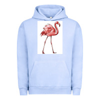 Pigment Grape Ice Pink Flamingo Urban Hoodie - LillyAllenDesigns