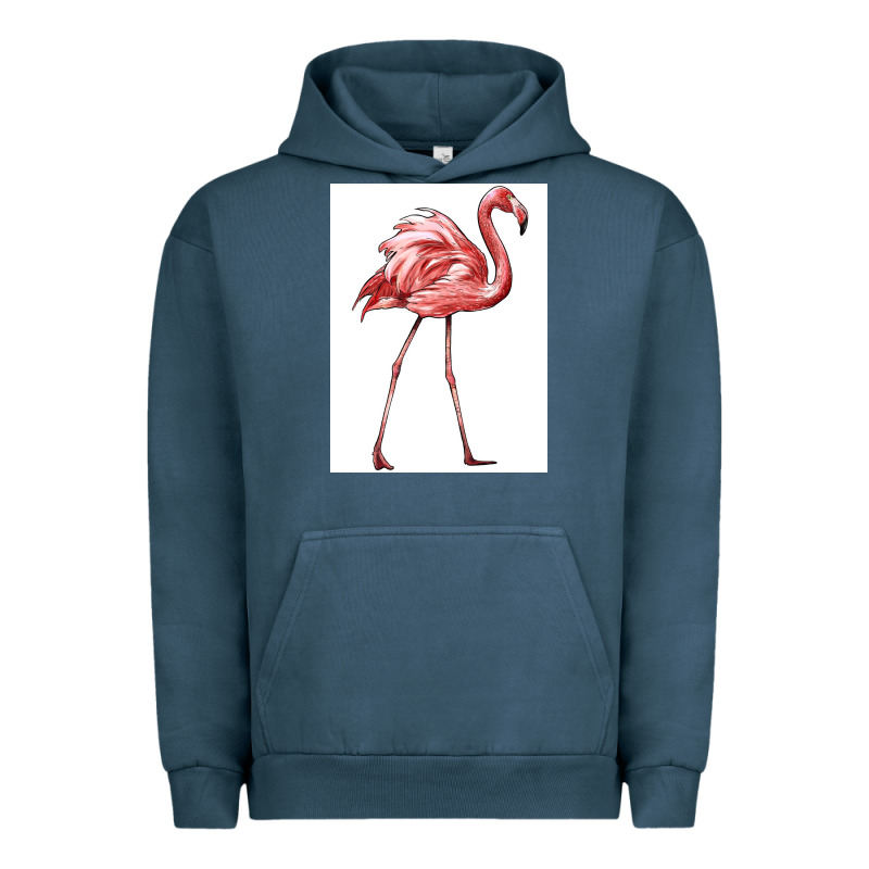 Pink Flamingo Urban Hoodie by LillyAllenDesigns | Teevron