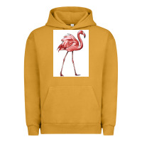 Pigment Peanut Butter Pink Flamingo Urban Hoodie - LillyAllenDesigns