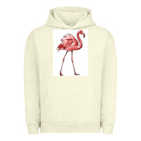 Pigment Pistachio Pink Flamingo Urban Hoodie - LillyAllenDesigns
