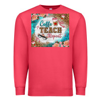 Cardinal coffee teach repeat tumbler Premium Sweatshirt - BundleAndBundleShop