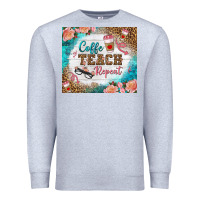 Heather Grey coffee teach repeat tumbler Premium Sweatshirt - BundleAndBundleShop