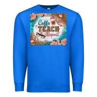 True Royal coffee teach repeat tumbler Premium Sweatshirt - BundleAndBundleShop