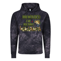 Cloud Black fish lures hooked on being grandpa Vintage Hoodie - Artiststas