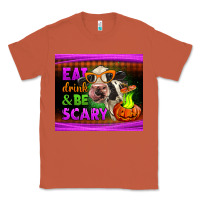Copper eat drink and be scary cow Classic Tee - LillyAllenDesigns