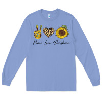 Colony Blue Peace Love Sunshine Long Sleeve Tee - Bettercallsaul