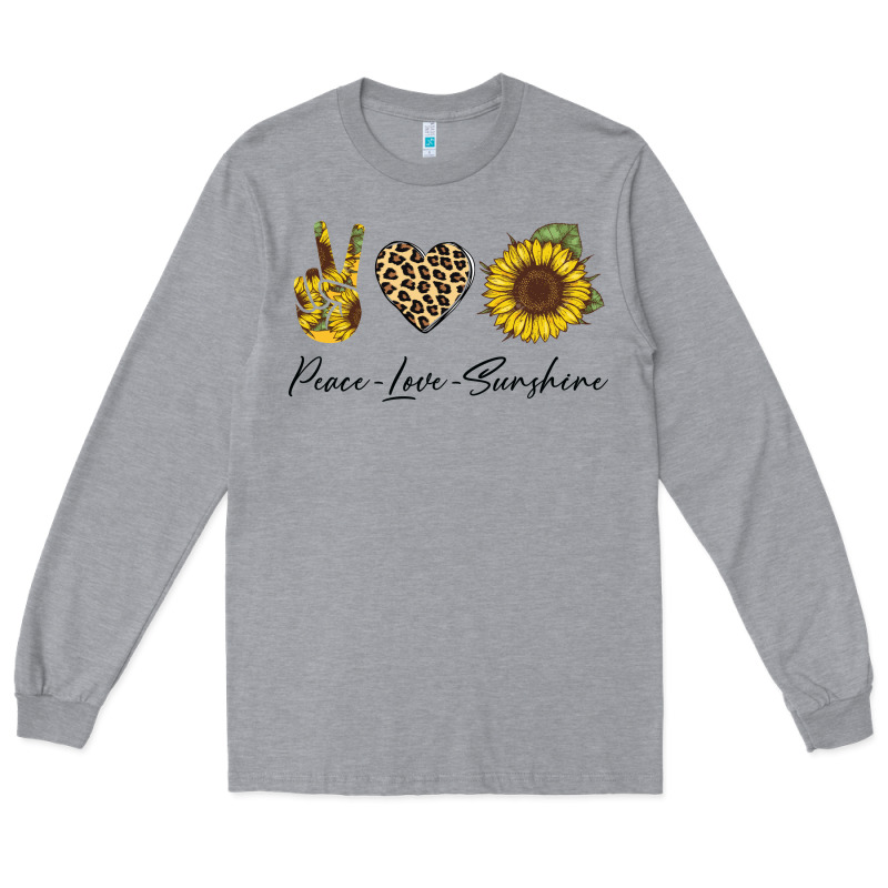 Peace Love Sunshine Long Sleeve Tee by Bettercallsaul | Teevron