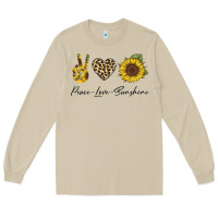 Mushroom Peace Love Sunshine Long Sleeve Tee - Bettercallsaul