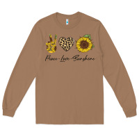 Toasted Coconut Peace Love Sunshine Long Sleeve Tee - Bettercallsaul