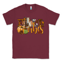 Burgundy Fall Vibes Boer Goat Classic Tee - LillyAllenDesigns