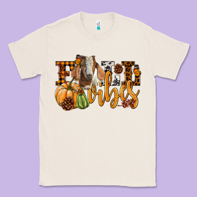 Fall Vibes Boer Goat Classic Tee Designed By Lillyallendesigns