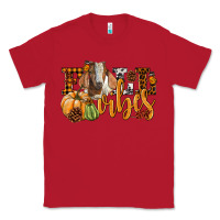Red Fall Vibes Boer Goat Classic Tee - LillyAllenDesigns