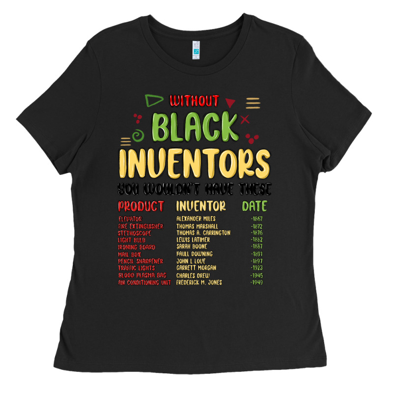 Black Inventors Black History Ladies Tee by MaliasSmallBusiness | Teevron
