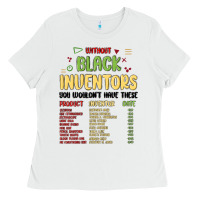 White black inventors black history Ladies Tee - MaliasSmallBusiness