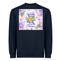 Navy i am allergic to stupidity Heavyweight Sweatshirt - TumblerDesignByShophia