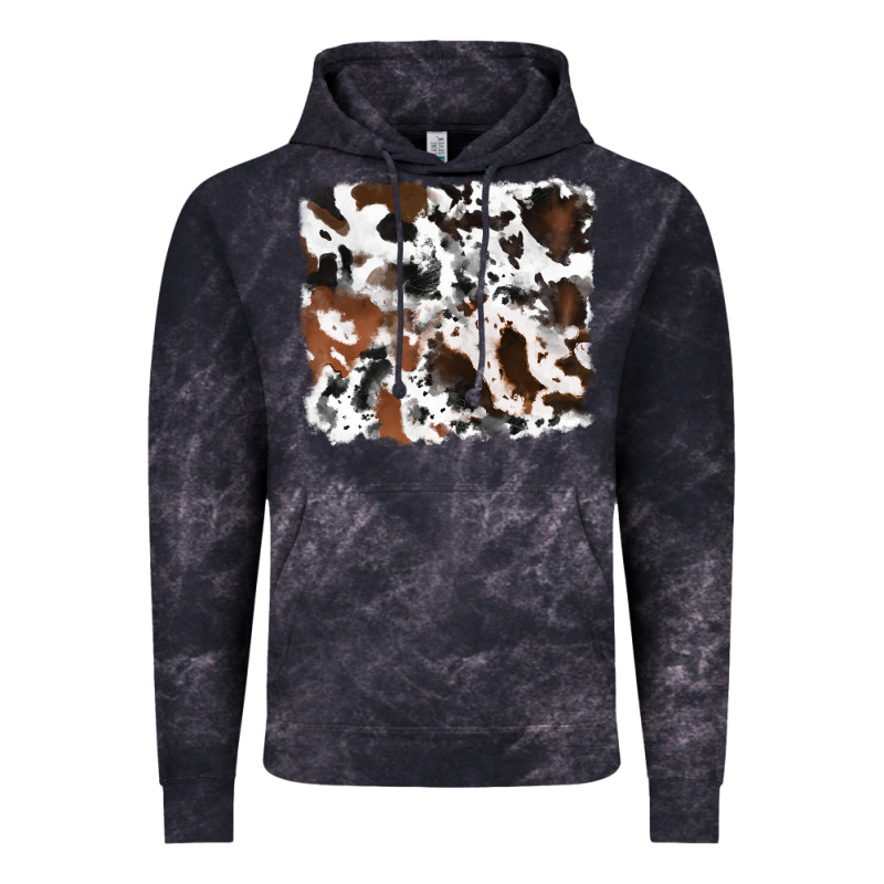 Cowhide Background Vintage Hoodie by RanaPortraitStore | Teevron