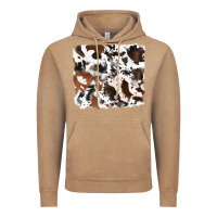 Vintage Coffee cowhide background Vintage Hoodie - RanaPortraitStore