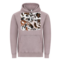 Vintage Zinc cowhide background Vintage Hoodie - RanaPortraitStore