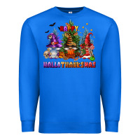 True Royal happy hallothanksmas Premium Sweatshirt - FaDigitalArtStudio