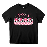 Black soccer mama Heavy Core Tee - MaliasSmallBusiness