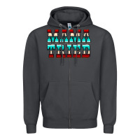 Smoke Mama Tried Serape Zipper Hoodie - CowCowDesign