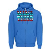 True Royal Mama Tried Serape Zipper Hoodie - CowCowDesign