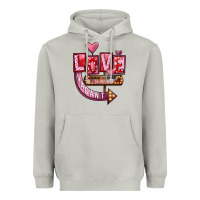 Moon Dust Valentines Day Love Vacant Heavyweight Hoodie - FaDigitalArtStudio