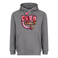Storm Valentines Day Love Vacant Heavyweight Hoodie - FaDigitalArtStudio