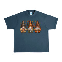 Midnight Navy fall gnomes Urban Heavy Tee - SublimationCraftShop