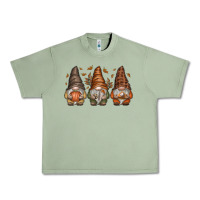 Oil Green fall gnomes Urban Heavy Tee - SublimationCraftShop