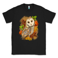 Black Fall Owl Classic Tee - LillyAllenDesigns