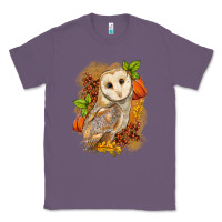 Lavender Fall Owl Classic Tee - LillyAllenDesigns
