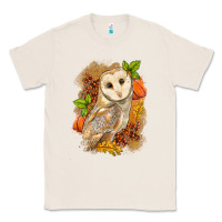 Natural Fall Owl Classic Tee - LillyAllenDesigns
