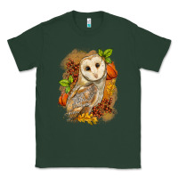 Sports Green Fall Owl Classic Tee - LillyAllenDesigns