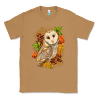 Toasted Coconut Fall Owl Classic Tee - LillyAllenDesigns