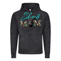 Vintage Black show mom aztec cowhide black angus Vintage Hoodie - Artiststas