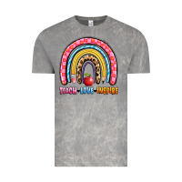 Cloud Rock teach love inspire rainbow Vintage Tee - Artiststas