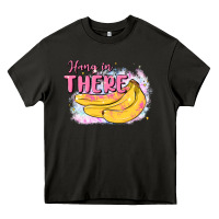 Asphalt hang in there Heavy Core Tee - MaliasSmallBusiness
