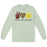 Matcha Peace Love Softball Long Sleeve Tee - Bettercallsaul