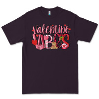 Plum valentine vibes Premium Tee - MaliasSmallBusiness