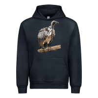 Navy Vulture Bird Urban Hoodie - LillyAllenDesigns