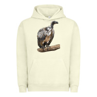Pigment Pistachio Vulture Bird Urban Hoodie - LillyAllenDesigns