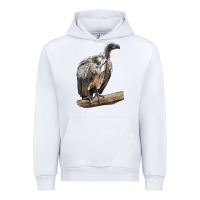 White Vulture Bird Urban Hoodie - LillyAllenDesigns