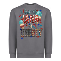 Storm Sweet land of liberty 4th of july Heavyweight Sweatshirt - HowdyJamesFarm